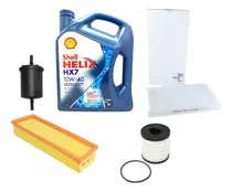 Comprar Kit 4 Filtros + Aceite Helix 10w-40 Citroen C3 Aicross 1.6 N