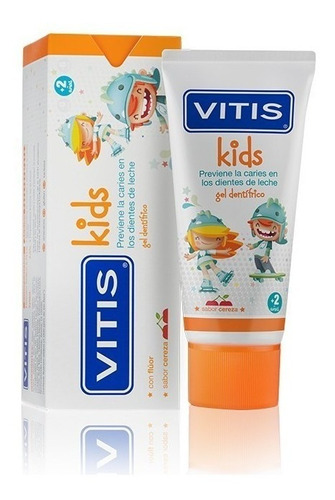 Vitis Kids Cereza Gel Dental 50 Ml.