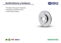 Comprar Disco De Freno Trasero Peugeot 206 Xs 2007 Ruville