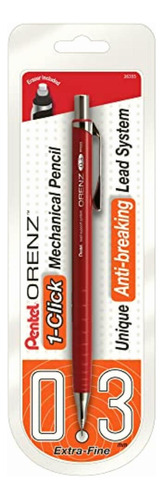 Pentel Orenz Pp503bp Portaminas (línea Extrafina, 0,3 Mm),