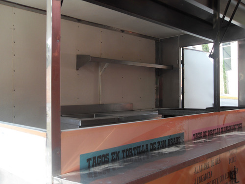 Remolque Cocina, Equipado, Parrillas Y Muebles En Acero Inox