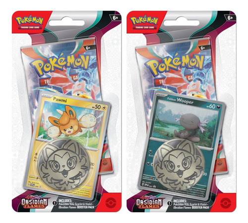 Cartas Pokémon Tcg Obsidian Flames Blíster Pack Original