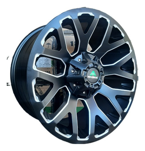 Llanta Deportiva Wlcrox 104 R16x8 (6x139) Hilux S10 Ranger