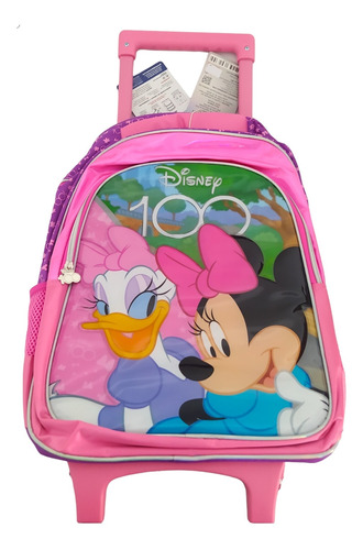 Morral 16.5  C/rueda Disney 100 Niña Primavera