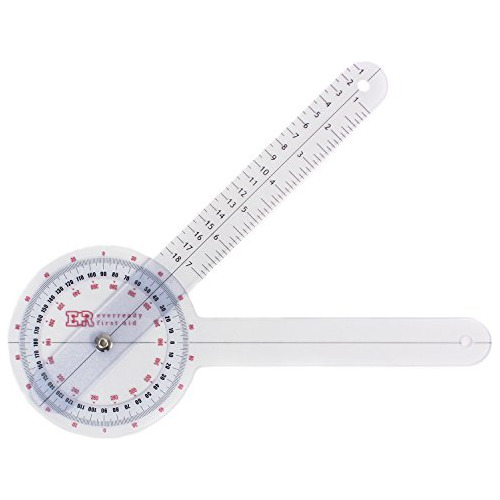 Goniómetro Plástico De 12 Pulgadas (360 Grados Isom)