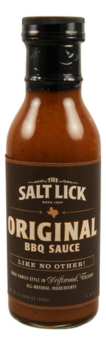 Salsa Bbq Salt Lick Original Sauce