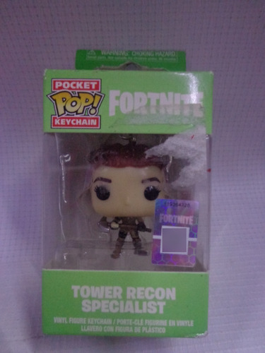 Tower Recon Specialist Funko Pop Llavero Fortnite