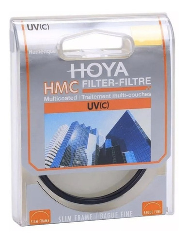 Filtro Uv Hoya 58mm Slim Frame Hmc Uv(c) Protector De Lente