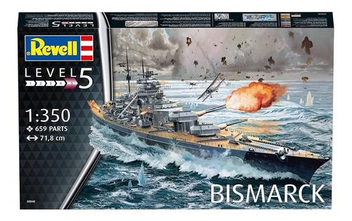 Maqueta Revell - Bismarck - 1:350