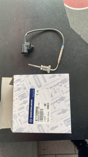 Imagen 6 de 6 de Sensor Temperatura Escape Delantero New Actyon Y Korando