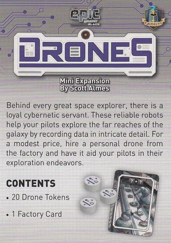 Tiny Epic Galaxies: Beyond The Black Drones Mini Expansion