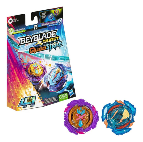 Beyblade Burst Quad Strike 4 En 1 Dual Pack Surtido