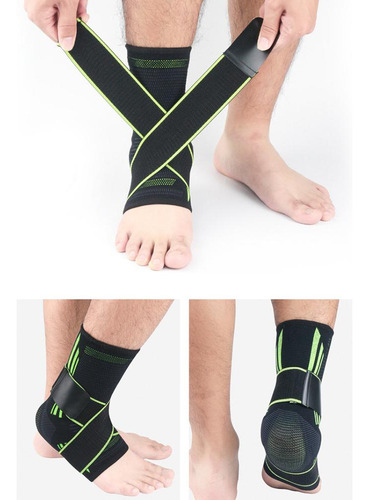 * Tobillera Deportiva, Ajustable Y Transpirable, Para