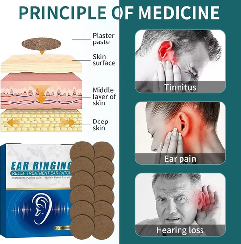 - Parche Natural For El Tratamiento Del Tinnitus A Base De
