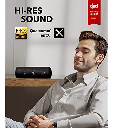 Alto-falante Bluetooth Anker Soundcore Motion+ com alto som