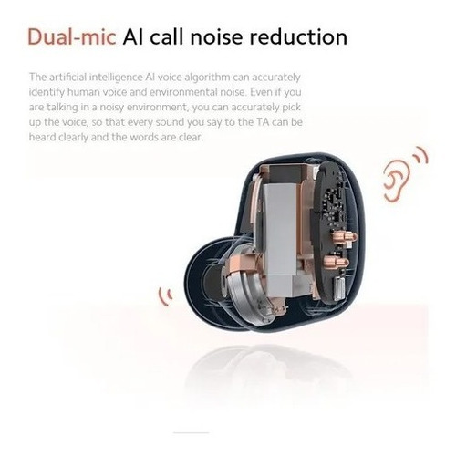 Imagen 3 de 4 de Xiaomi Redmi Buds 4 Audífonos Inalámbricos