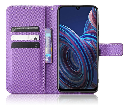 Funda Con Tapa Para Zte Blade V40 Smart Business Style Walle