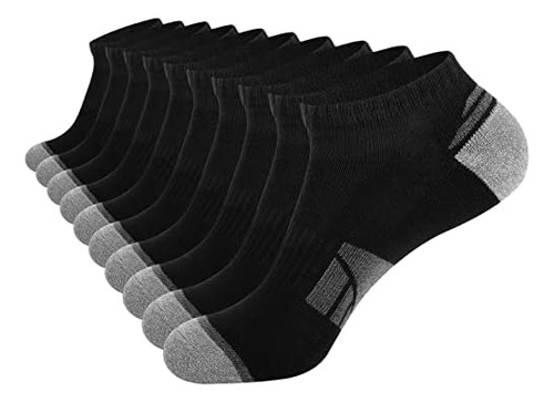 Ealco 10 Pares De Calcetines Tobilleros Para Hombre, Calceti