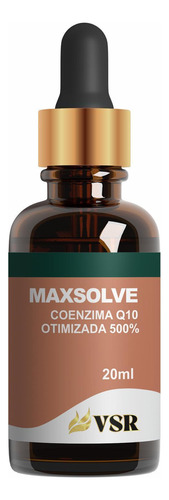 Maxsolve - Coenzima Q10 Inteligente 500% Otimizada - 20ml