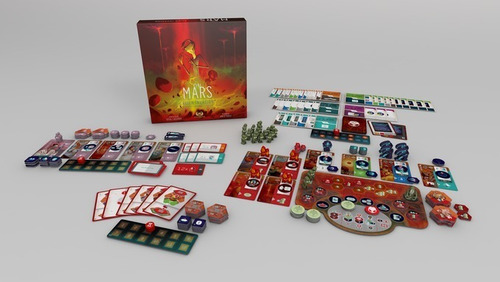 On Mars Expansion Alien Invasion Juego De Mesa