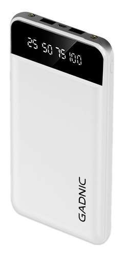 Cargador Portátil Gadnic Power Bank 10000 Mah Display 