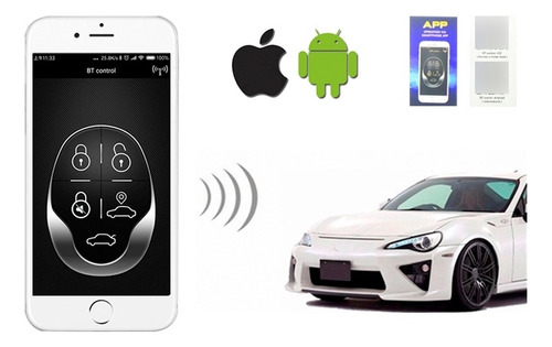 Alarma Auto Con Aplicacion Para Smartphone Codigo Variable