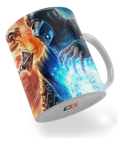 Caneca Mortal Kombat Scorpion Vs Subzero
