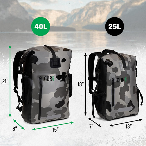 Mochila Impermeable Para Bolsa Seca Con Funda Acolchada Para