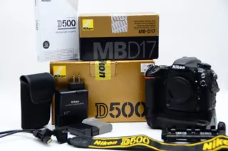 Nikon D500 Body Con Accesorios En Muy Buenas Condiciones