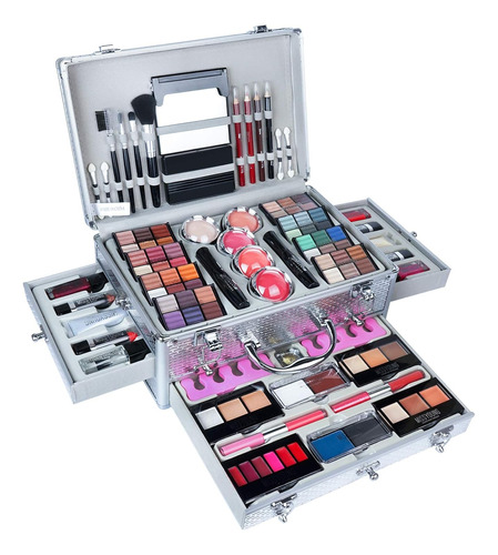 Jascherry All-in-one Make-up Box Set Almacenamiento De Cosmé