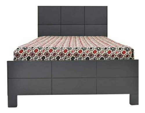 Cama 2pl  Madera Moderna