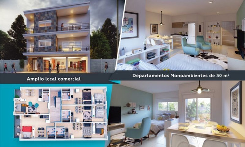 Imagen 15 de 16 de Departamentos Monoambientes A Estrenar Frente Balcon