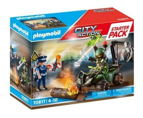 Playmobil City Action Starter Pack Policía 70817 Intek