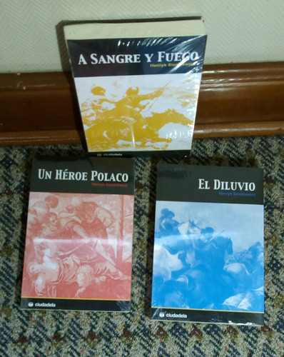 Un Heroe Polaco. El Diluvio. A Sangre Y Fuego. Tres Tomos.