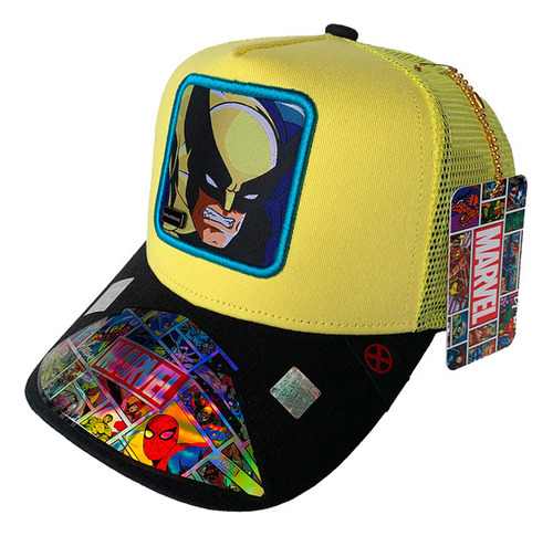 Gorra Wolverine Face Marvel Mesh