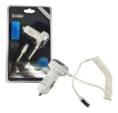 Cargador Auto Cable Compatible iPhone Lightning Calidad Ax ®