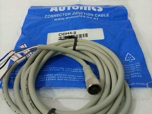 Cable Conector Cidh4-2, 4 Pines,métrica 12, Autonics.