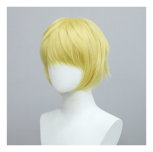 - Ll Peluca Pelo Corto Vocaloid Kagamine Len For Cosplay H