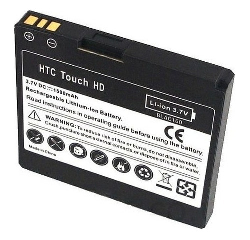 Batería Celular Htc Touch Hd Wifi Usb Mp3 4g 3g Sd Gb Hd Pc