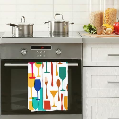 Toallas De Cocina Absorbentes, 45 X 60 Cm, Juego Decorativo