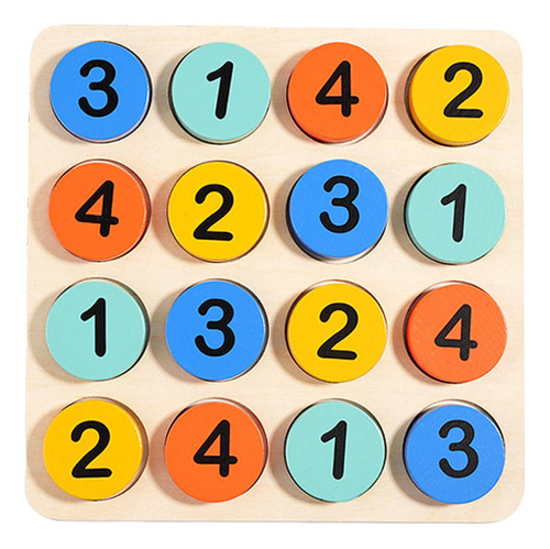 Rompecabezas De Madera De Sudoku, Juego De Mesa De Sudoku