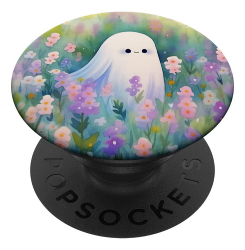 Lindo Popsockets Popgrip Intercambiabl Flor Fantasma