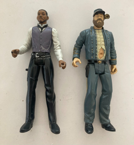 Figuras Wild Wild West: Will Smith Y Confederado. 1999