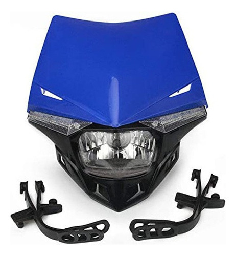 Faro Led Azul D004-1 For Motocross Kx Kxf Cr Crf