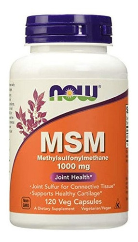Now Supplements, Msm (metilsulfonilmetano) 1,000 Mg, Salud D