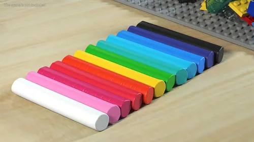 Plastilina Para Modelado 12 Colores Escolar Niños
