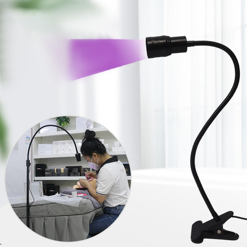 Luz De Para Extensão De Cílios Com Pedal, Pescoço De