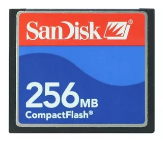 Memoria Sandisk Compact Flash 256mb Cnc Camaras