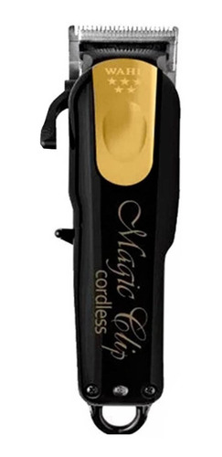 Imagen 1 de 7 de Wahl Professional Cordless Magic Clip Black & Gold 8148-100 negra y dorada 120V