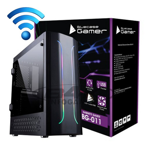 Pc Cpu Gamer Amd A6 7480/ 4gb/ Hd 500gb/ Dvd Rw/ R5 Graphics